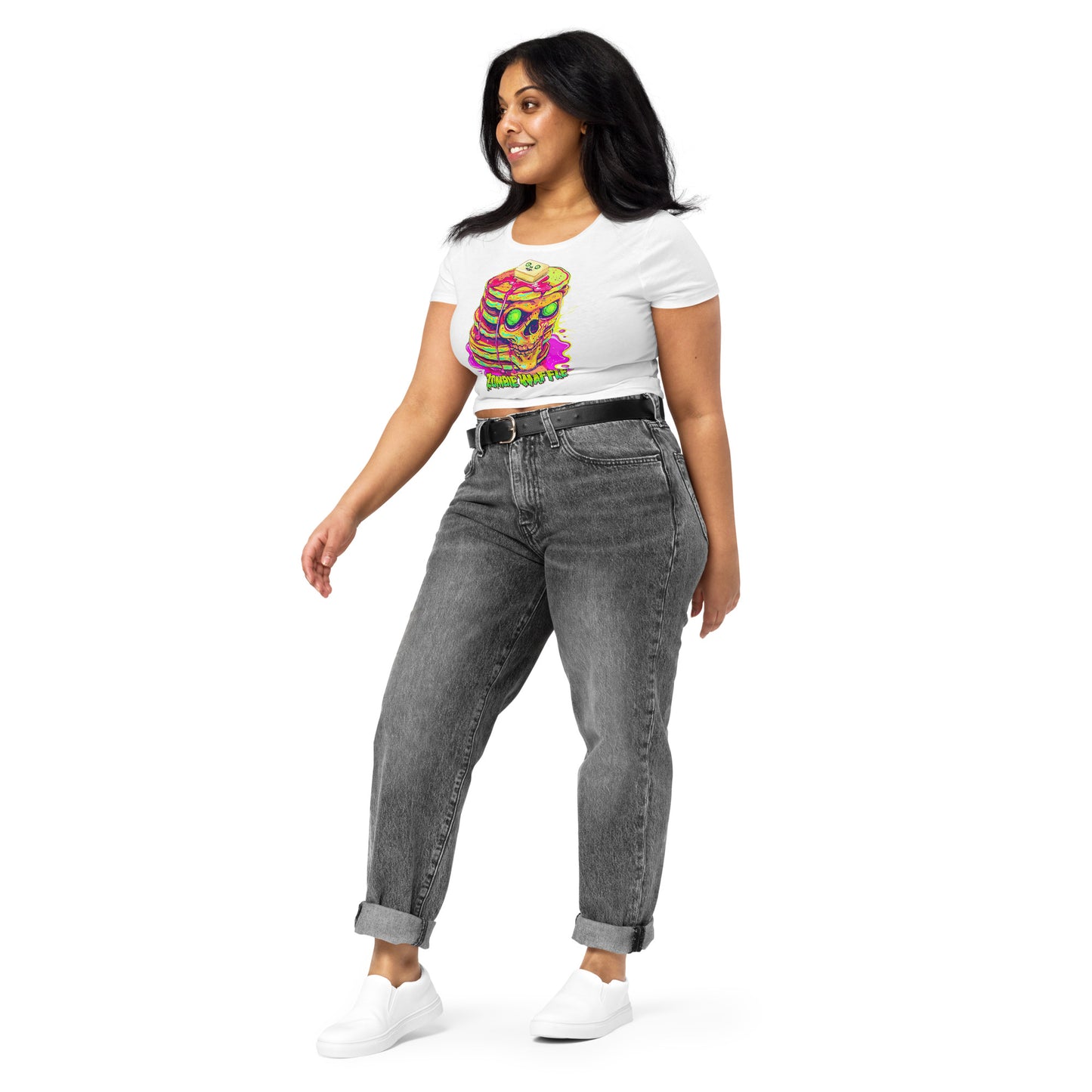 Zombie Pancakes Women’s Crop Top