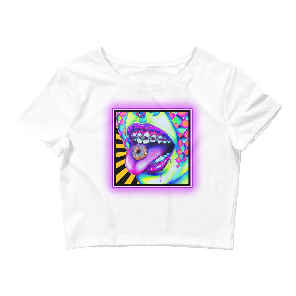 Donuts N Braces Women’s Crop Top