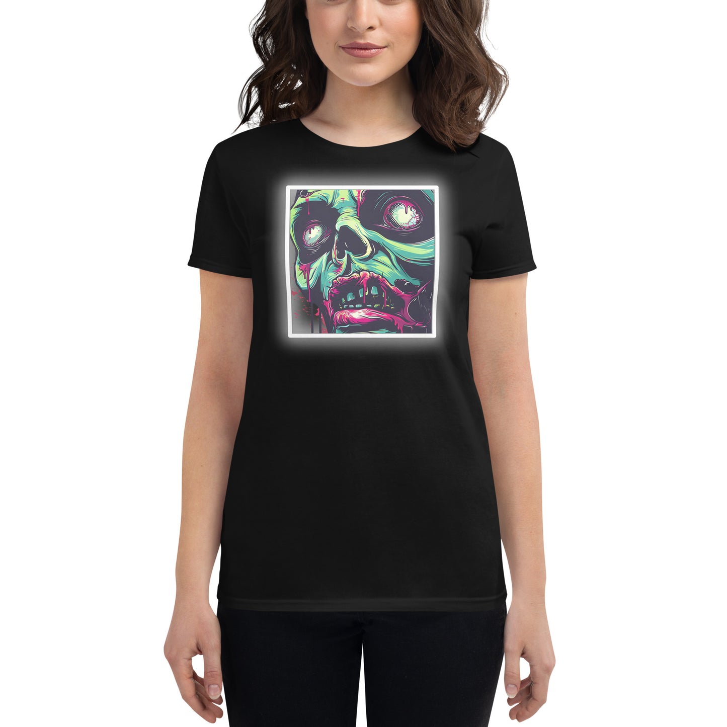 Bob the Zombie Women's Fitted Tee