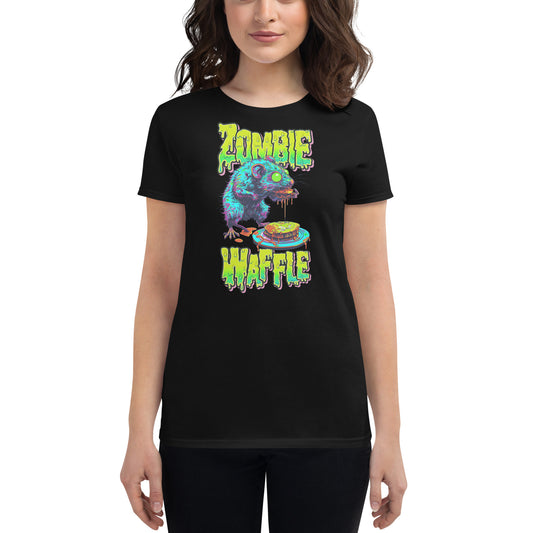 Zombie Rat Women's Fitted Tee