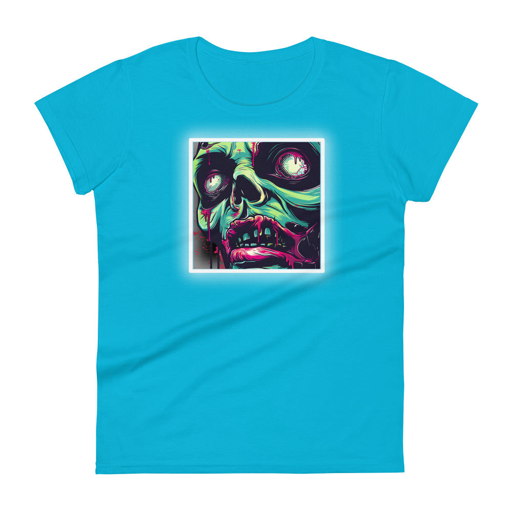 Bob the Zombie Women's Fitted Tee