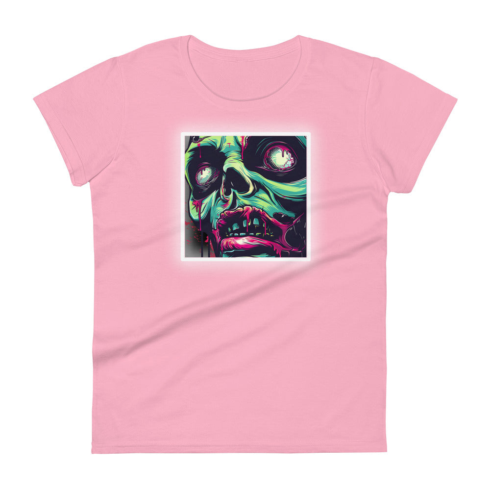 Bob the Zombie Women's Fitted Tee