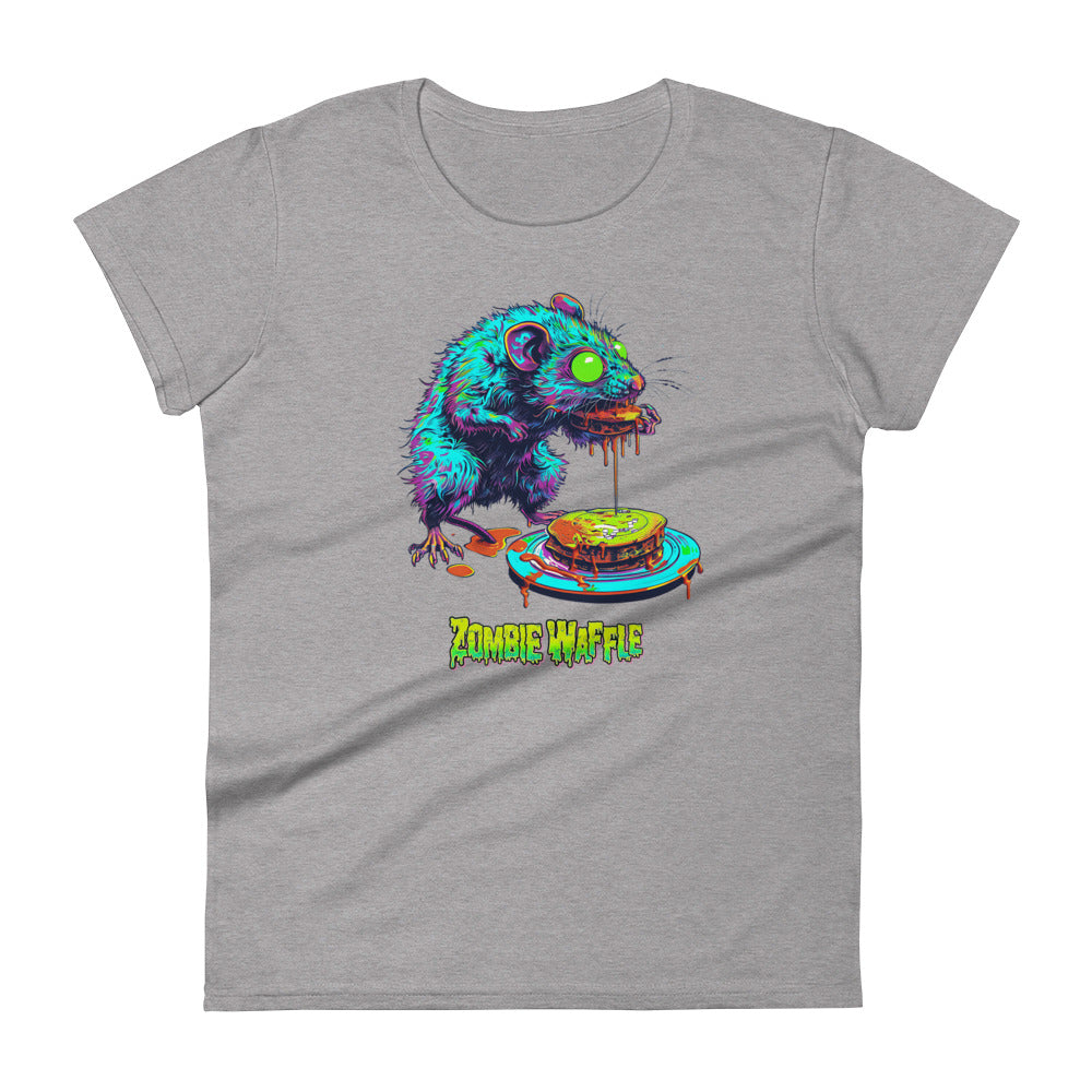 Zombie Rat Women's Fitted Tee