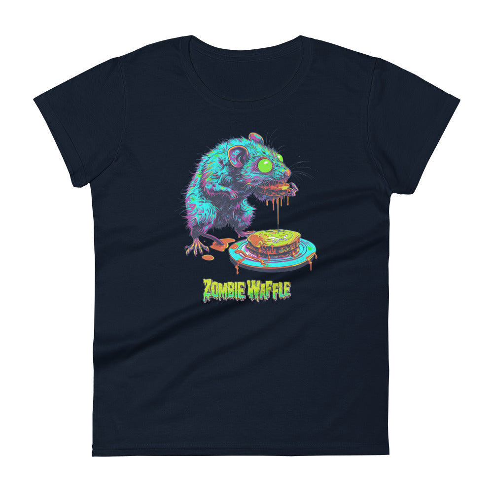 Zombie Rat Women's Fitted Tee