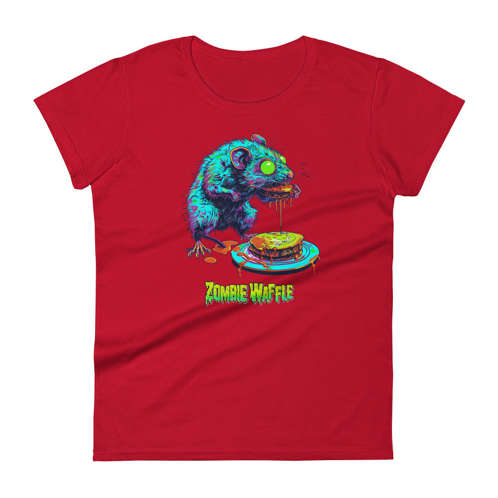 Zombie Rat Women's Fitted Tee