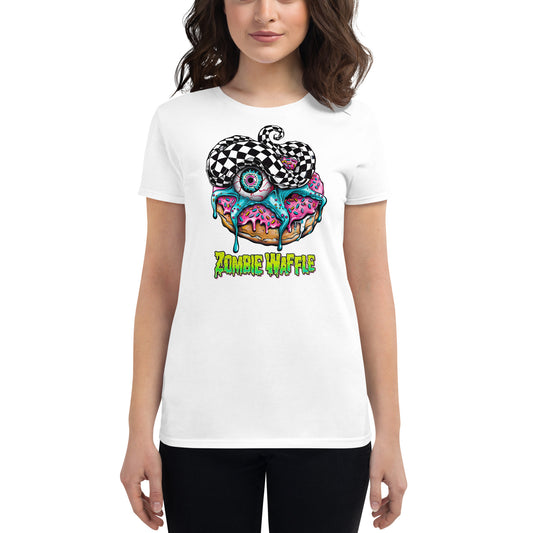 Zombie Donut Women's Fitted Tee