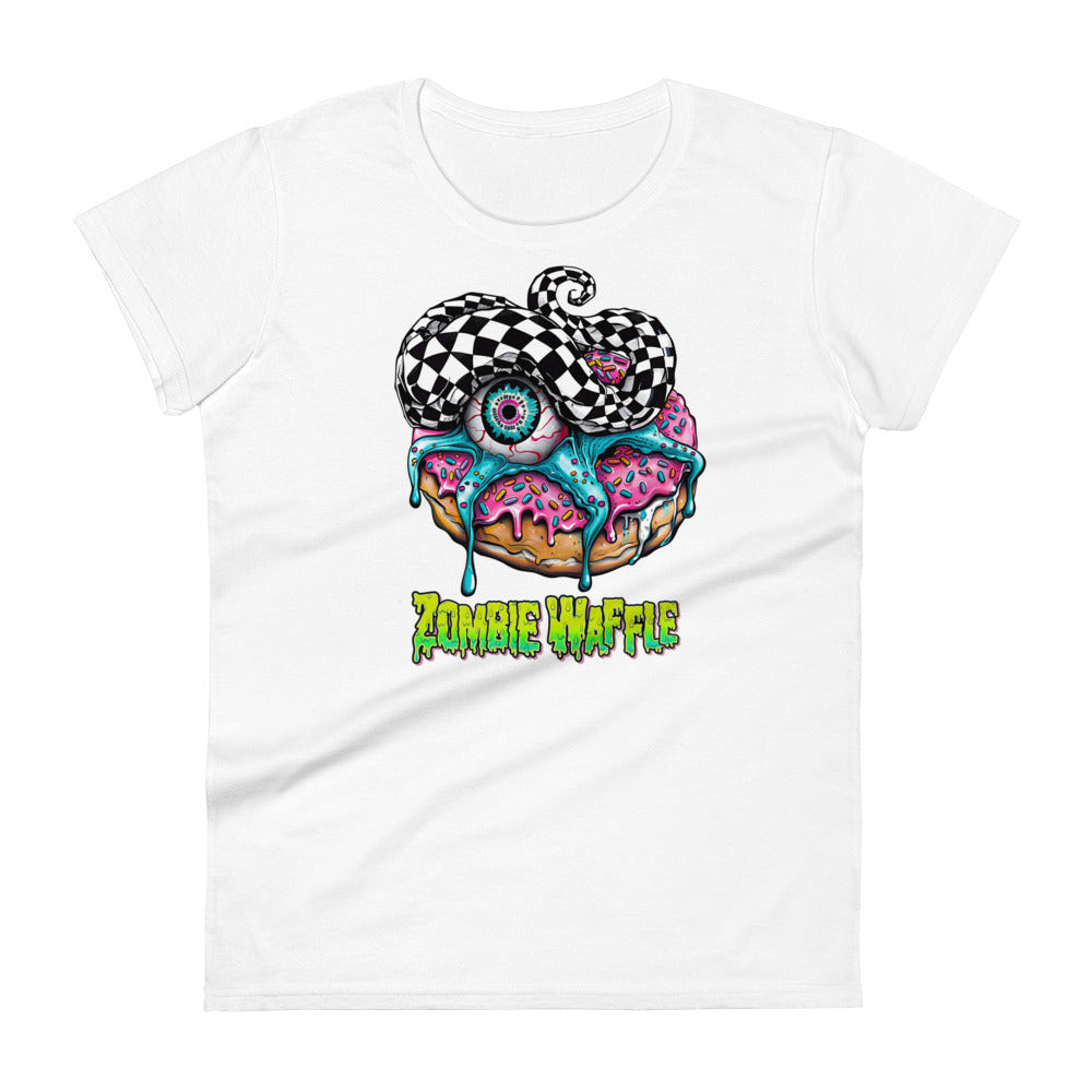 Zombie Donut Women's Fitted Tee