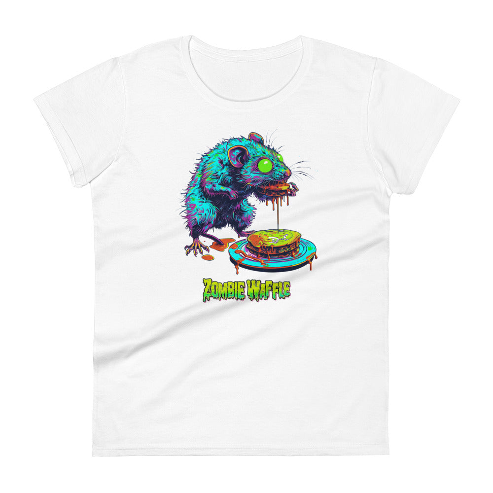 Zombie Rat Women's Fitted Tee