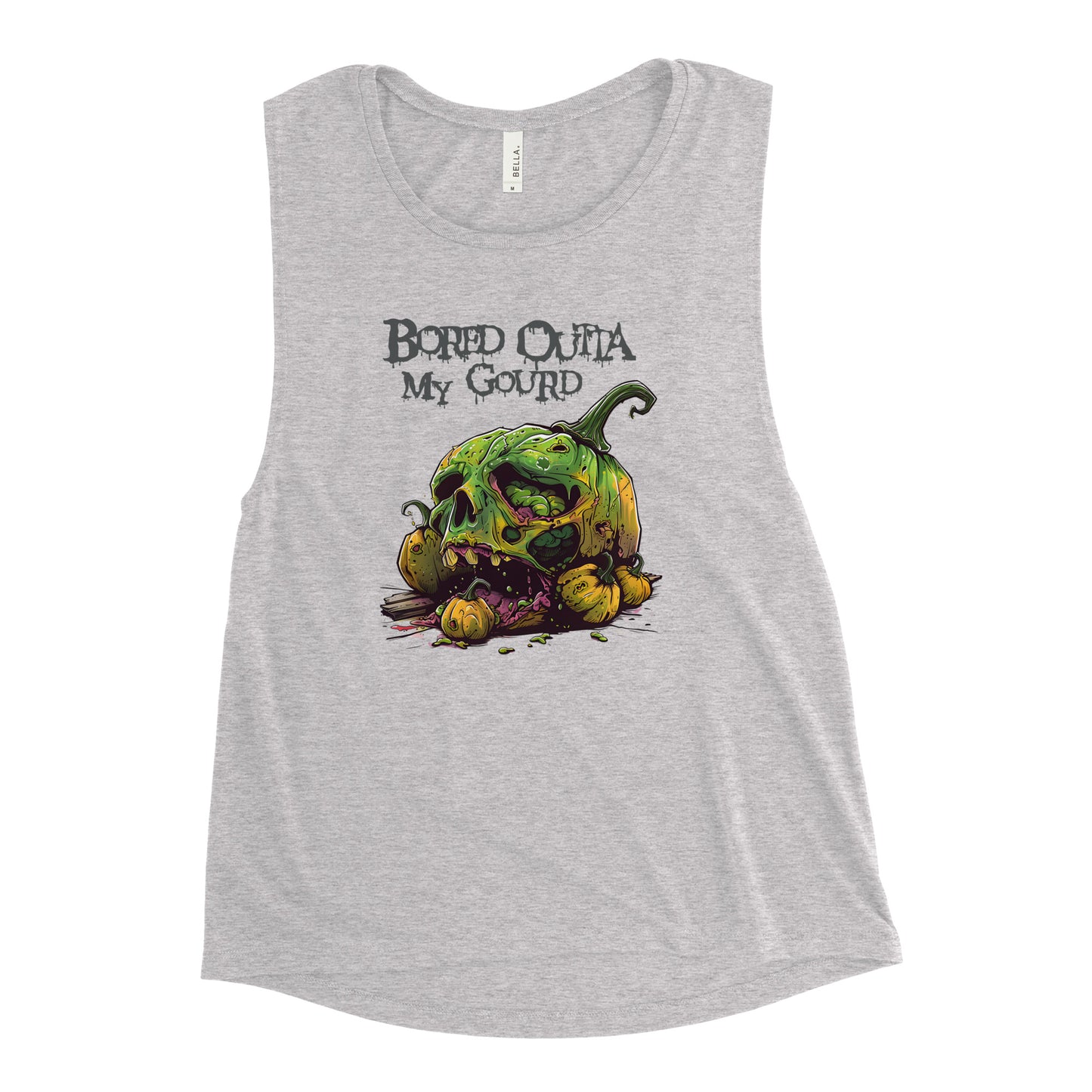 Bored Outta My Gourd Women's Muscle Tank