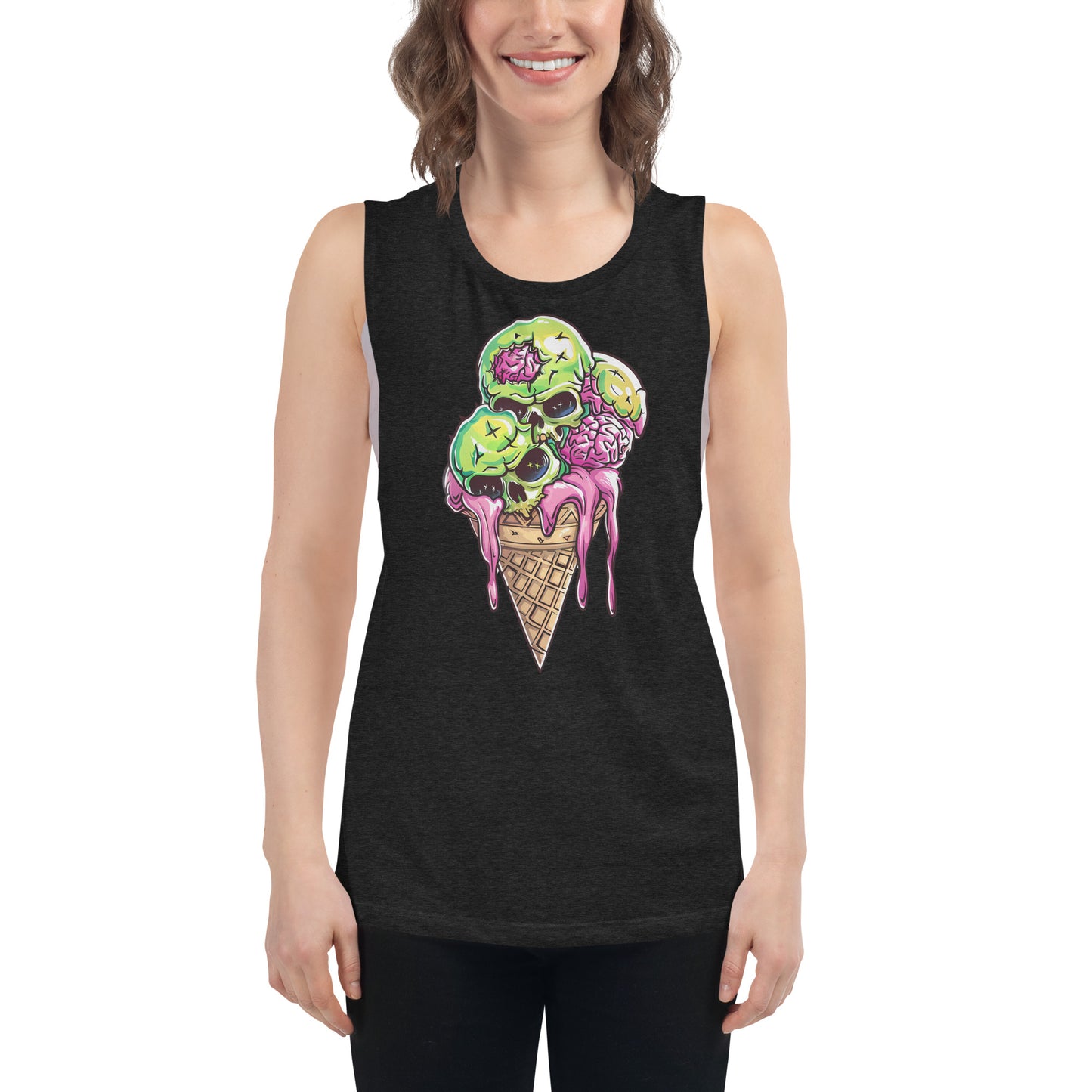 Triple Scoop Women's Muscle Tank