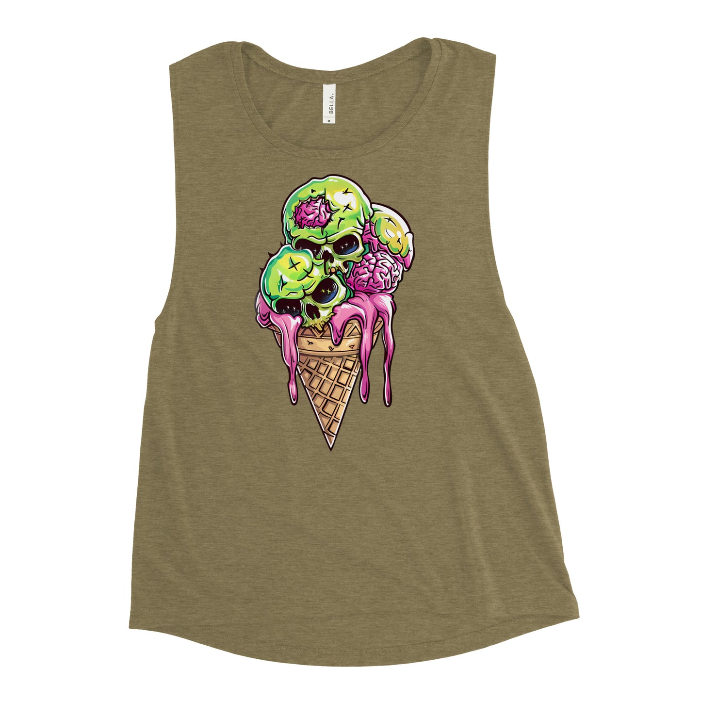 Triple Scoop Women's Muscle Tank