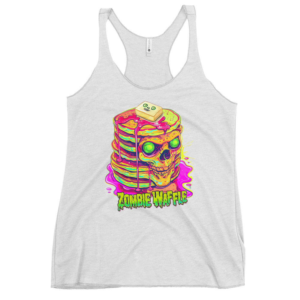 Zombie Pancakes Women's Racerback Tank