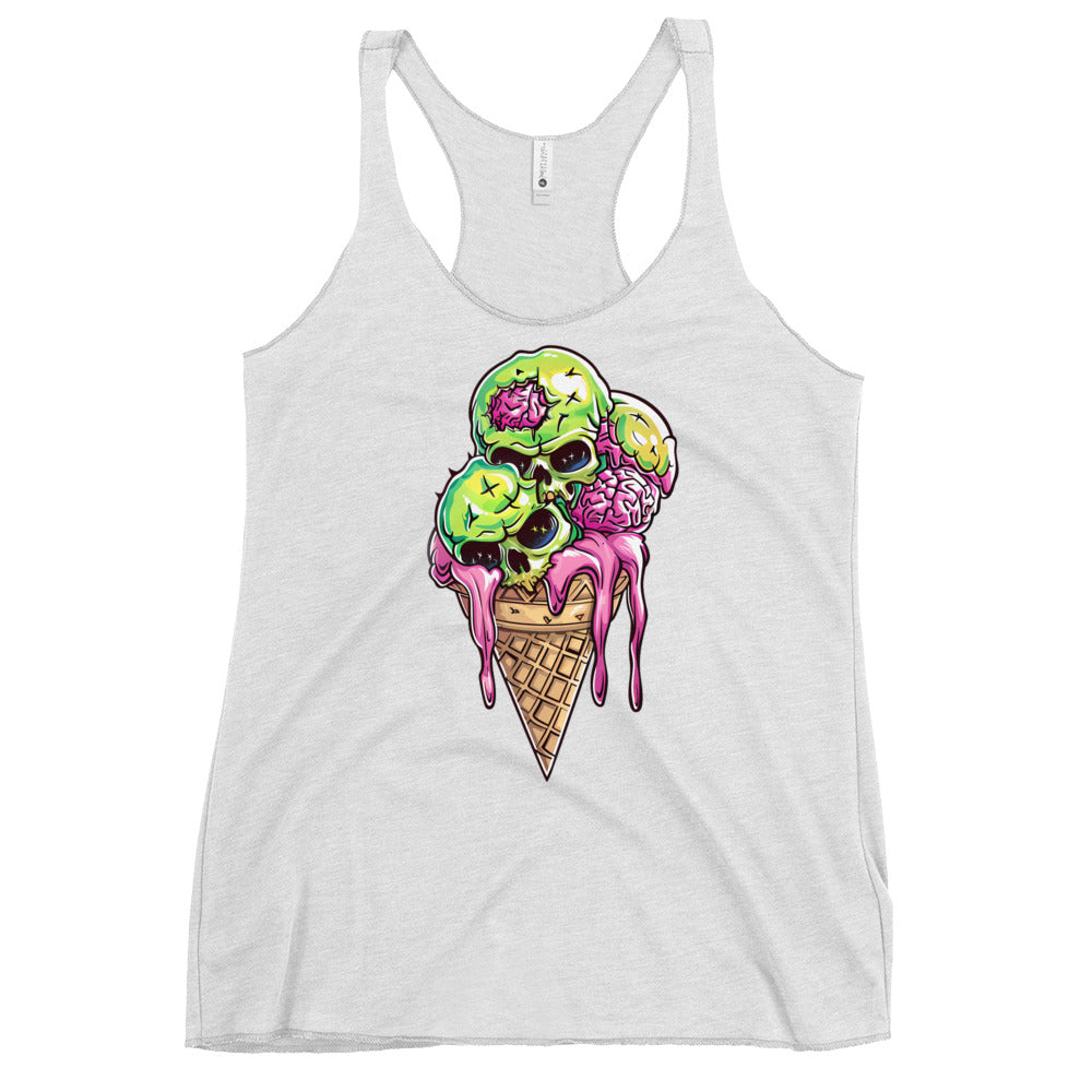 Triple Scoop Women's Racerback Tank