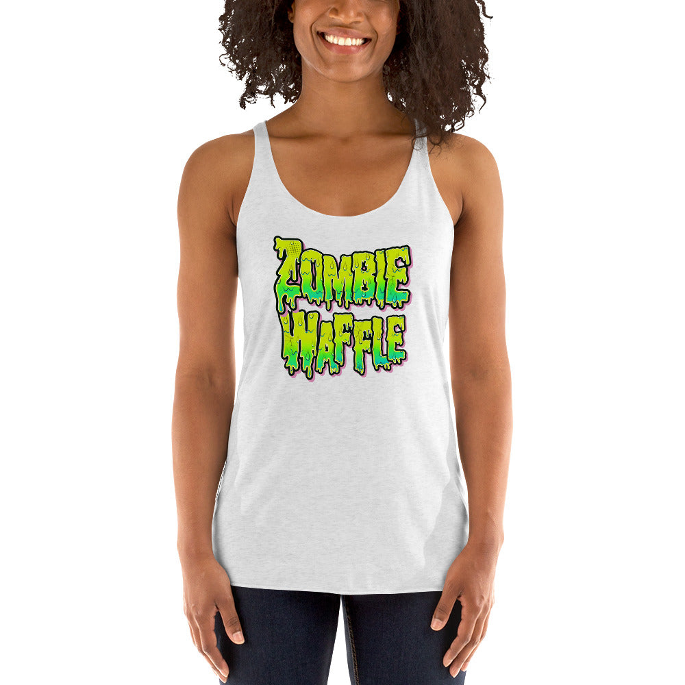 Zombie Waffle Women's Racerback Tank