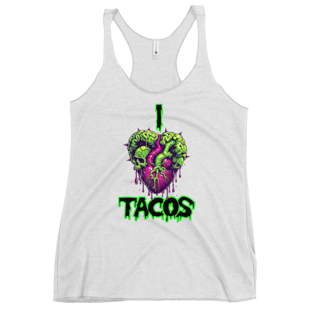 I heart Tacos Women's Racerback Tank