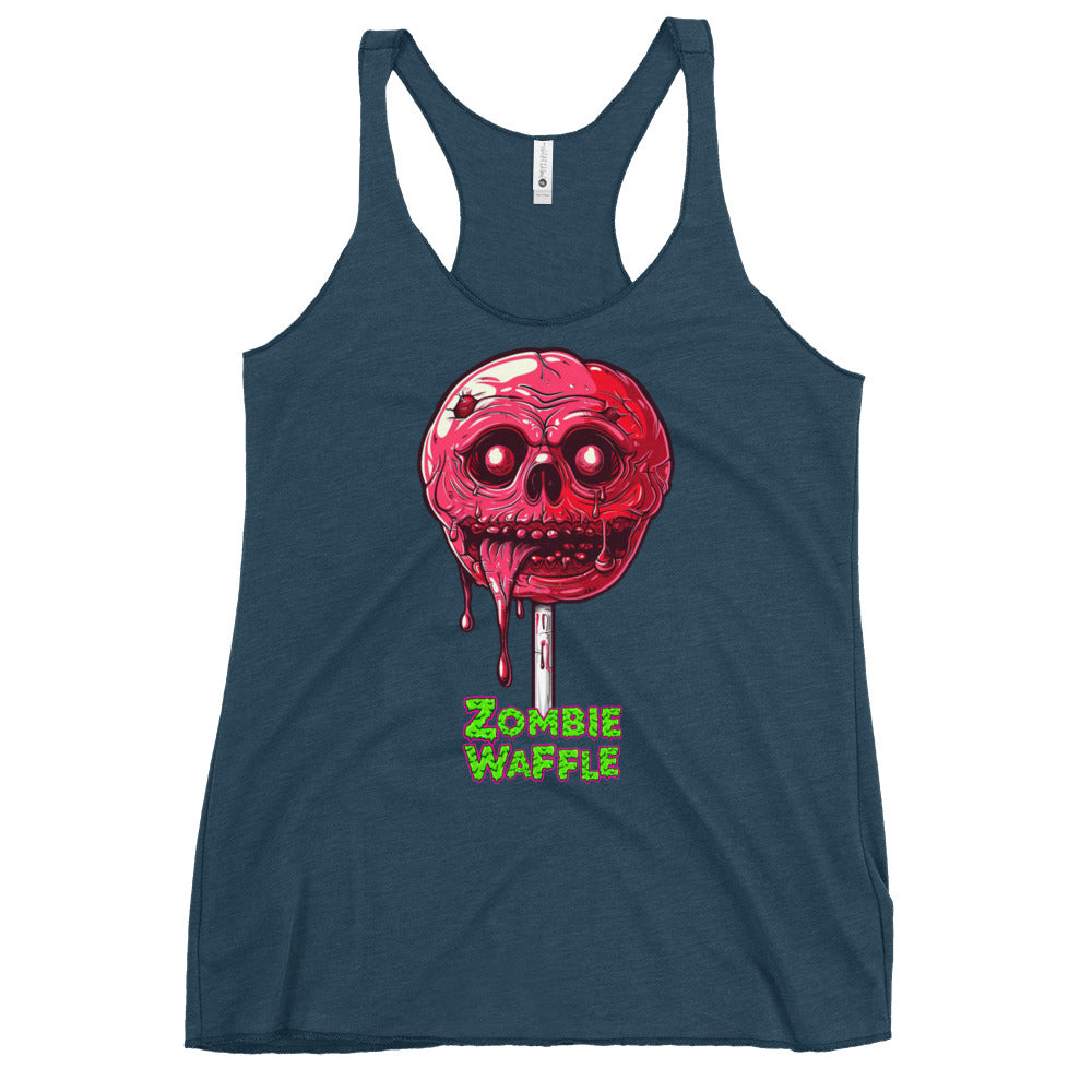 Zombie Lollipop Women's Racerback Tank