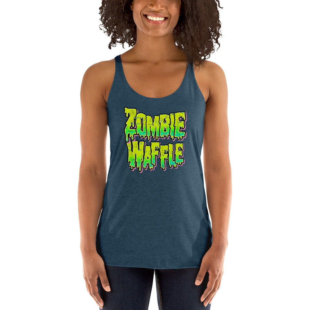 Zombie Waffle Women's Racerback Tank