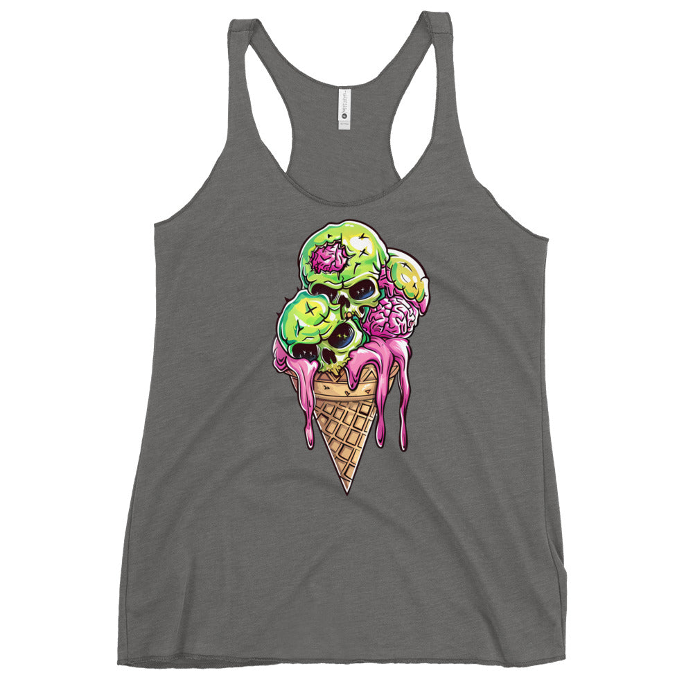 Triple Scoop Women's Racerback Tank