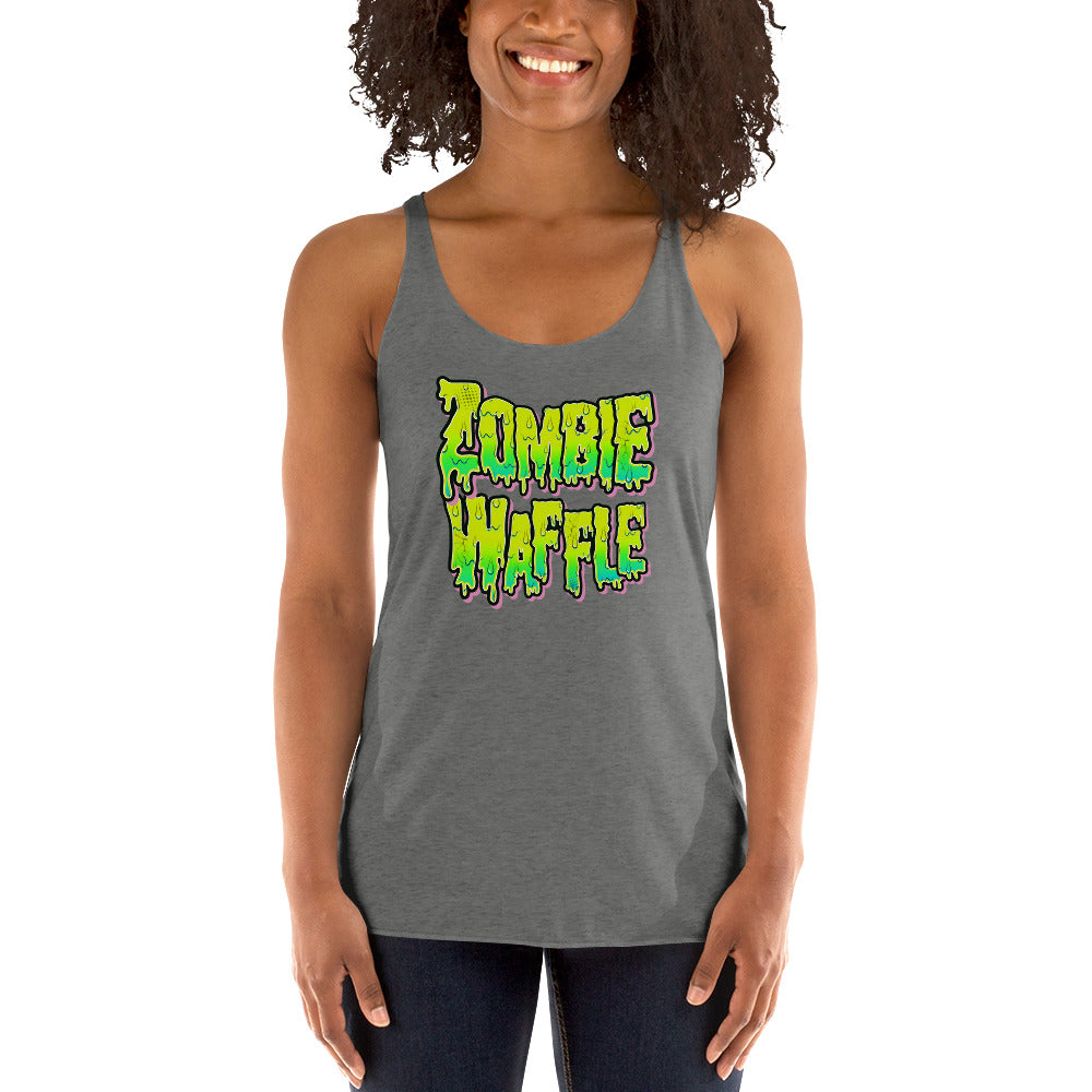 Zombie Waffle Women's Racerback Tank