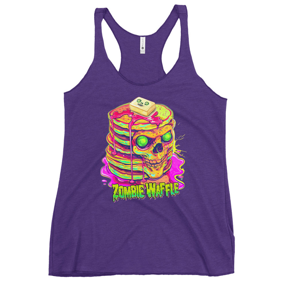 Zombie Pancakes Women's Racerback Tank