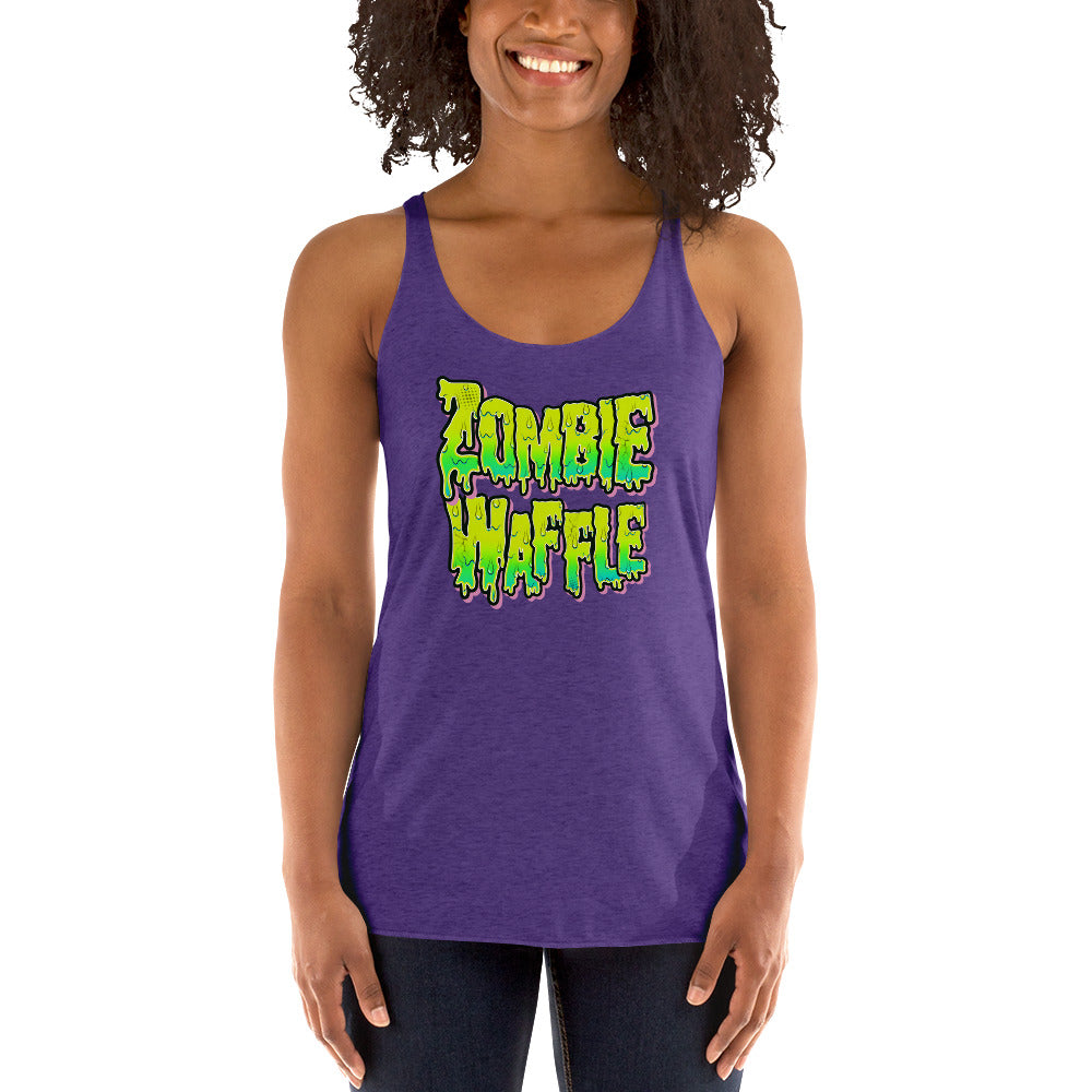 Zombie Waffle Women's Racerback Tank