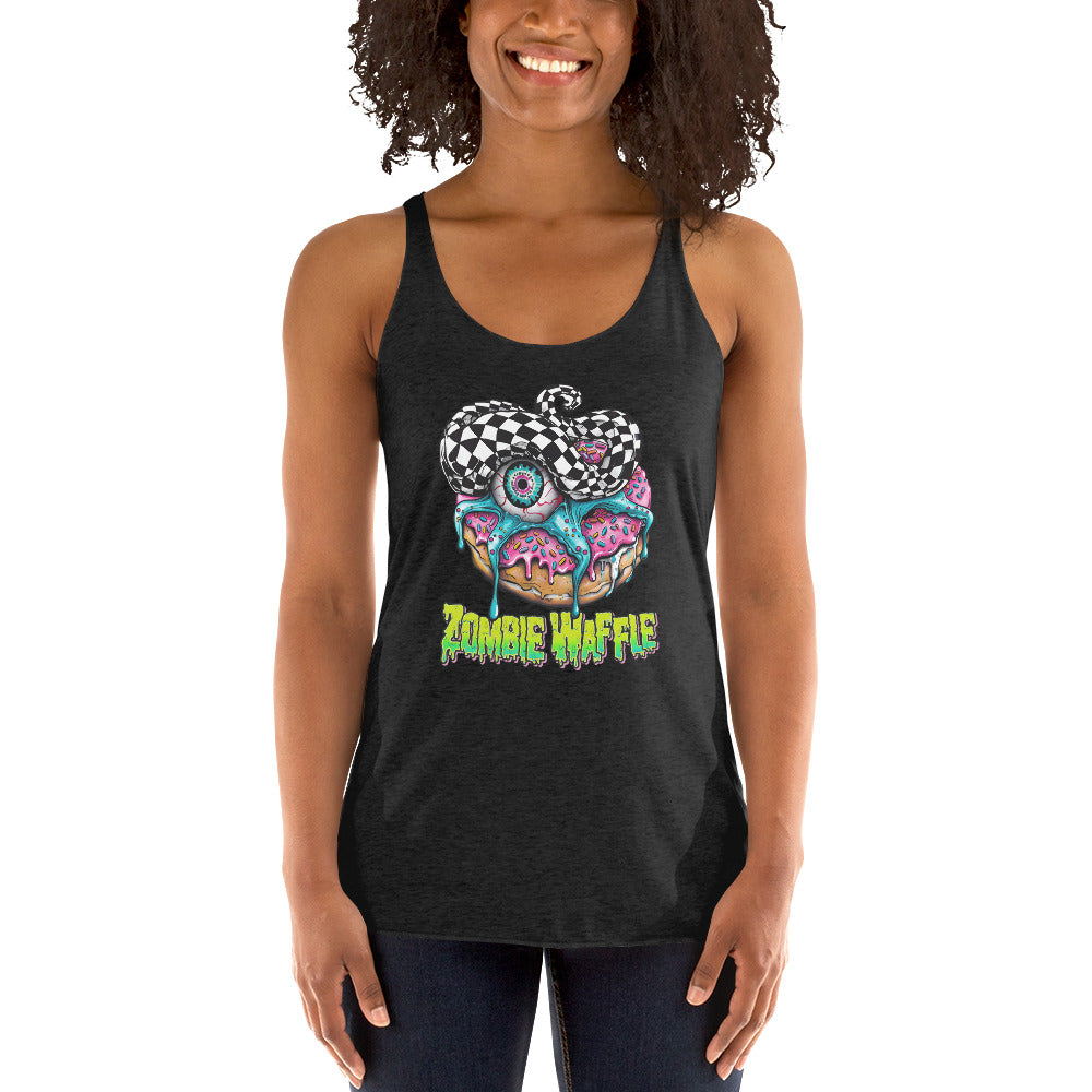 Zombie Donut Women's Racerback Tank