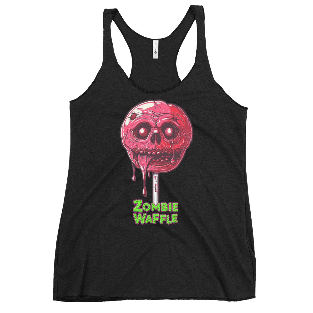 Zombie Lollipop Women's Racerback Tank