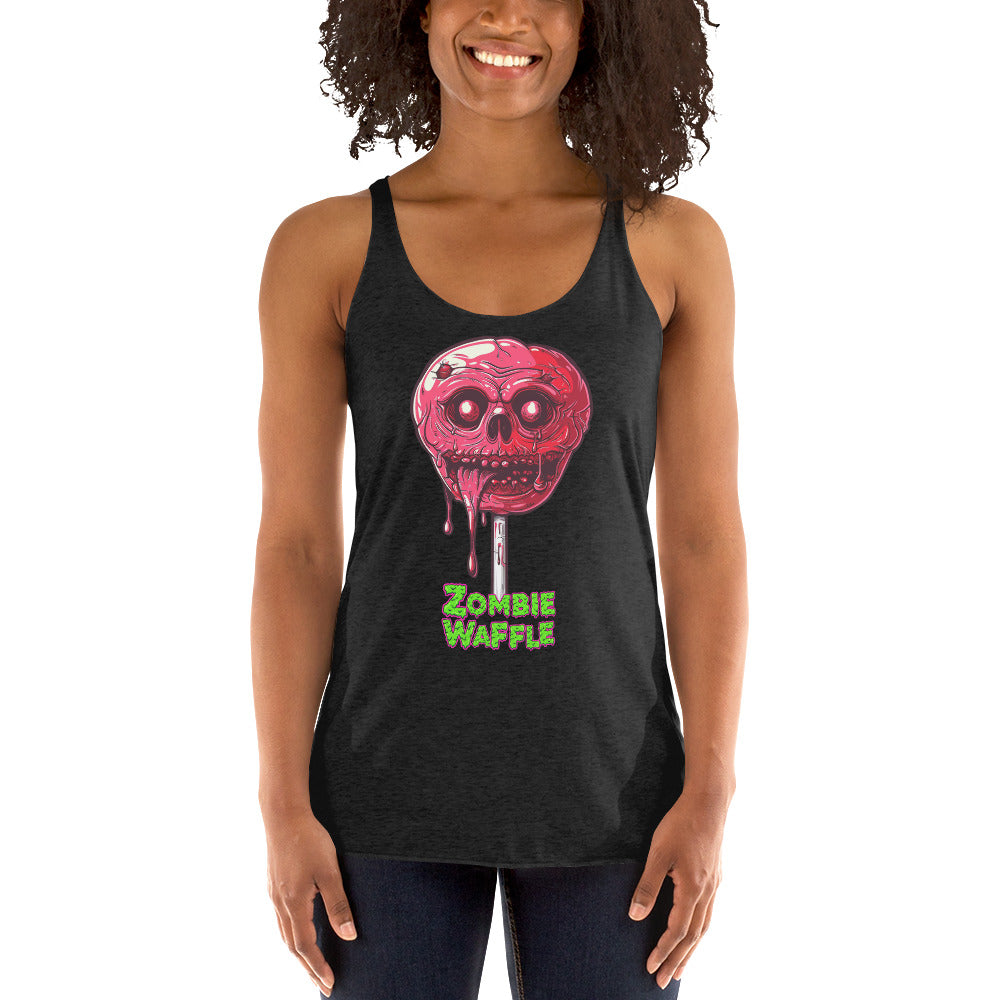 Zombie Lollipop Women's Racerback Tank