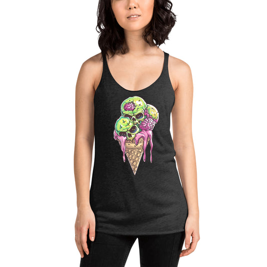 Triple Scoop Women's Racerback Tank