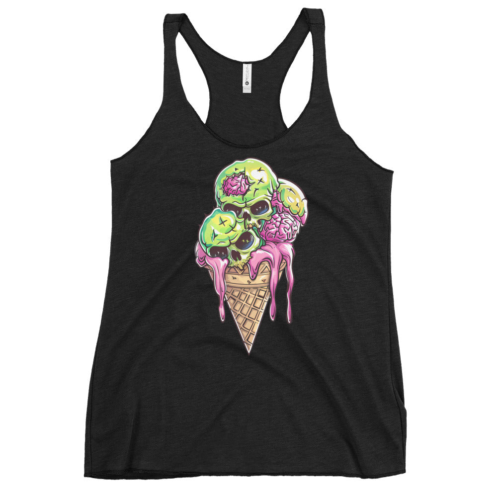 Triple Scoop Women's Racerback Tank