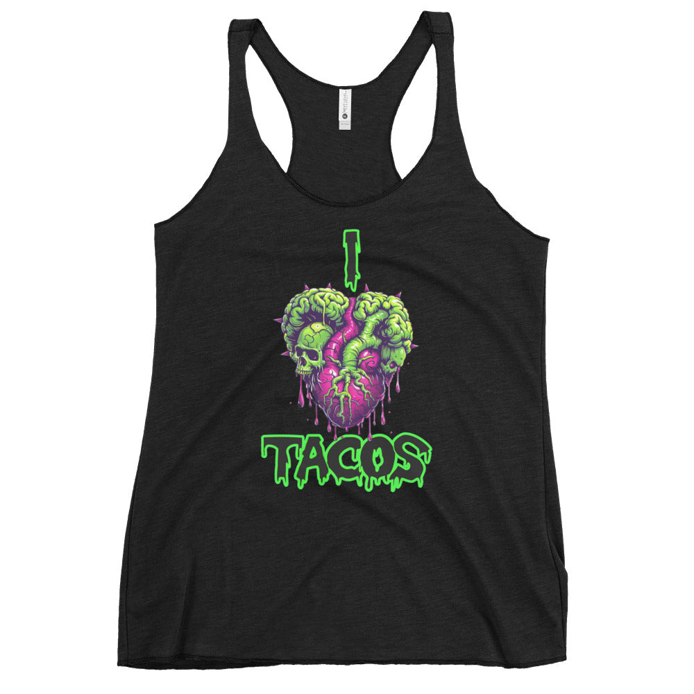 I heart Tacos Women's Racerback Tank