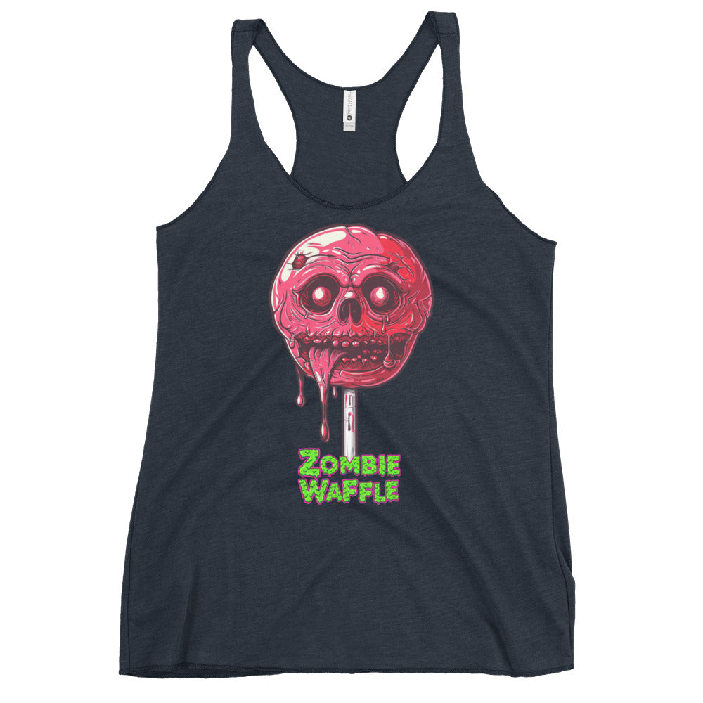 Zombie Lollipop Women's Racerback Tank