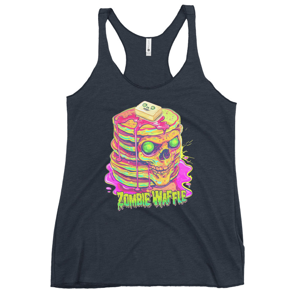 Zombie Pancakes Women's Racerback Tank