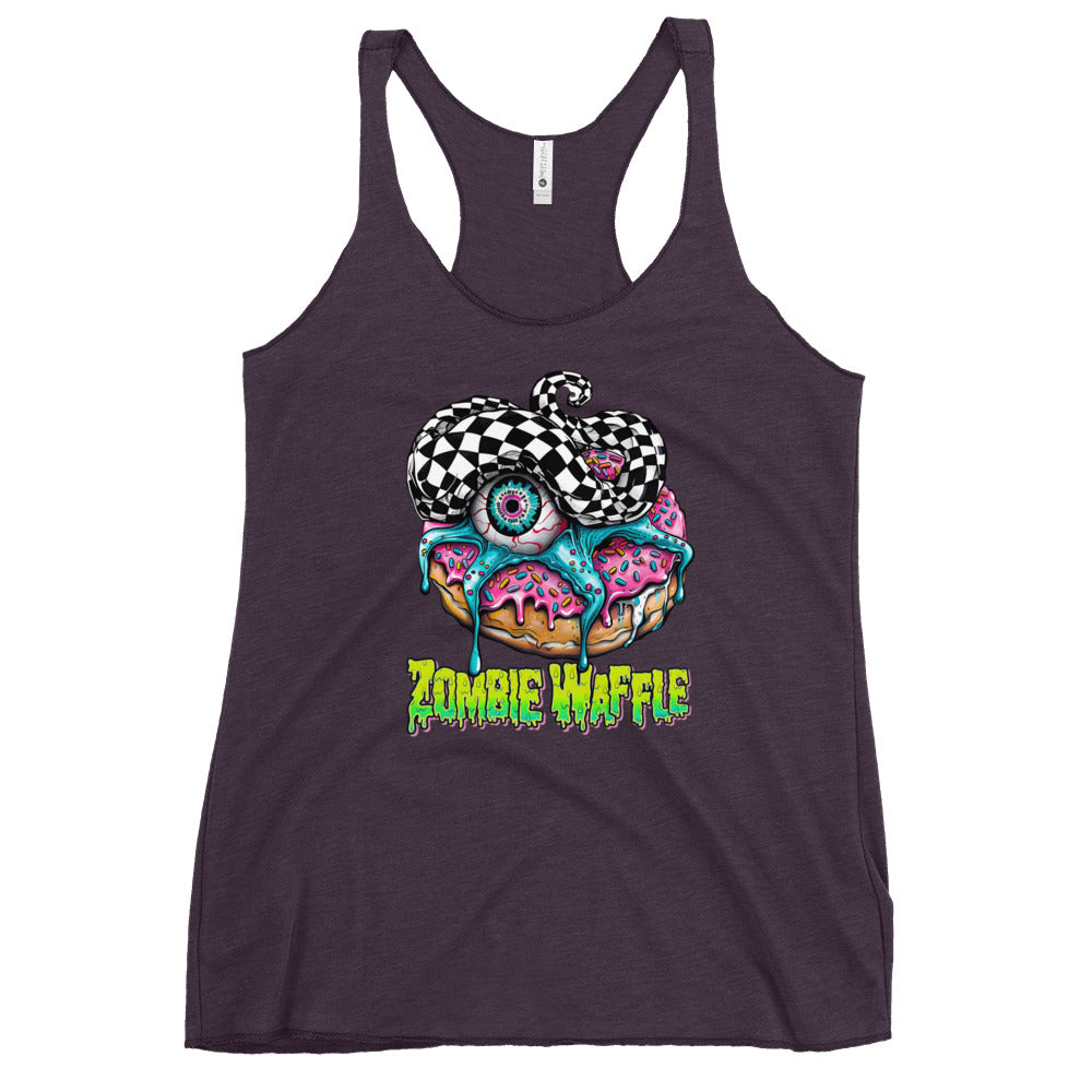 Zombie Donut Women's Racerback Tank