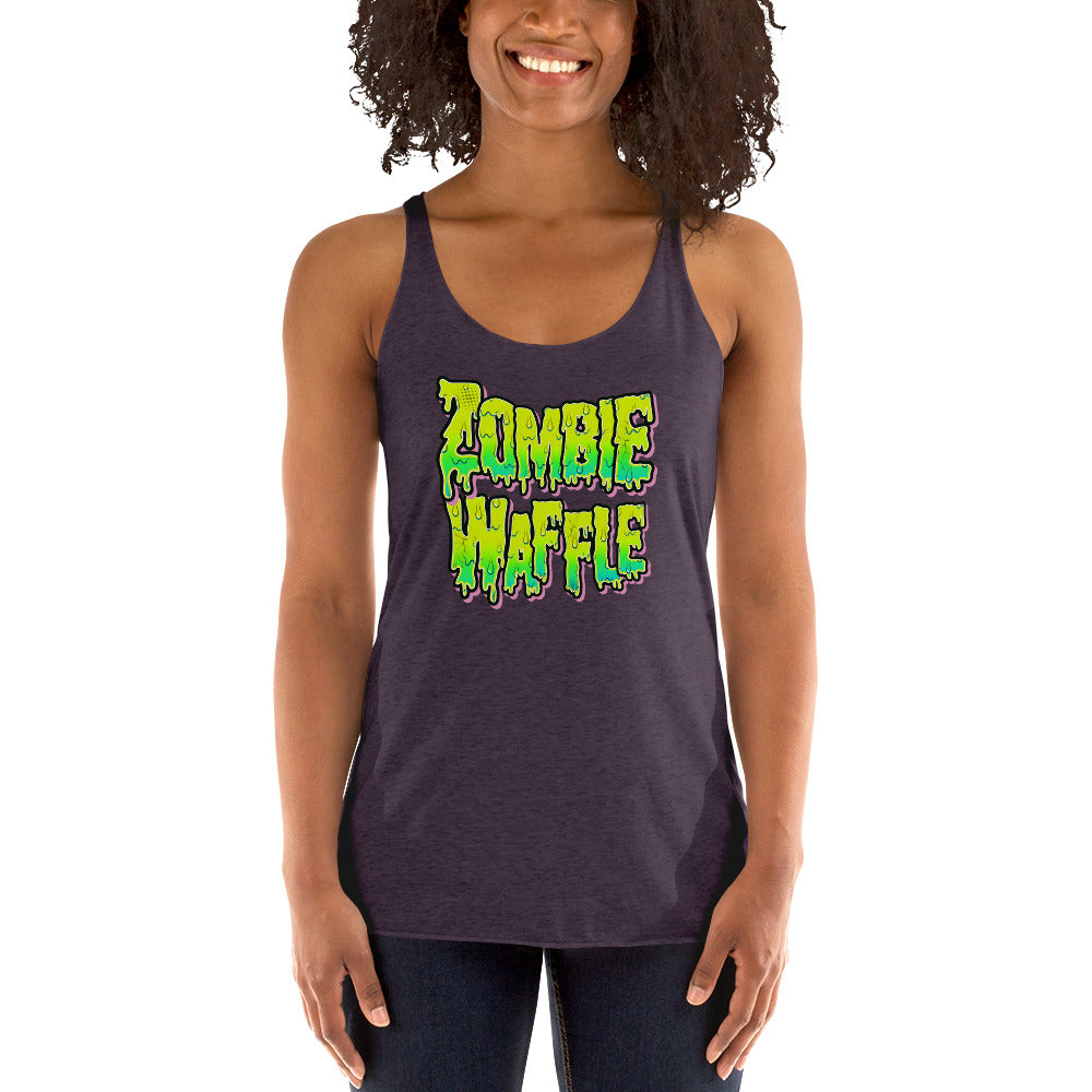 Zombie Waffle Women's Racerback Tank