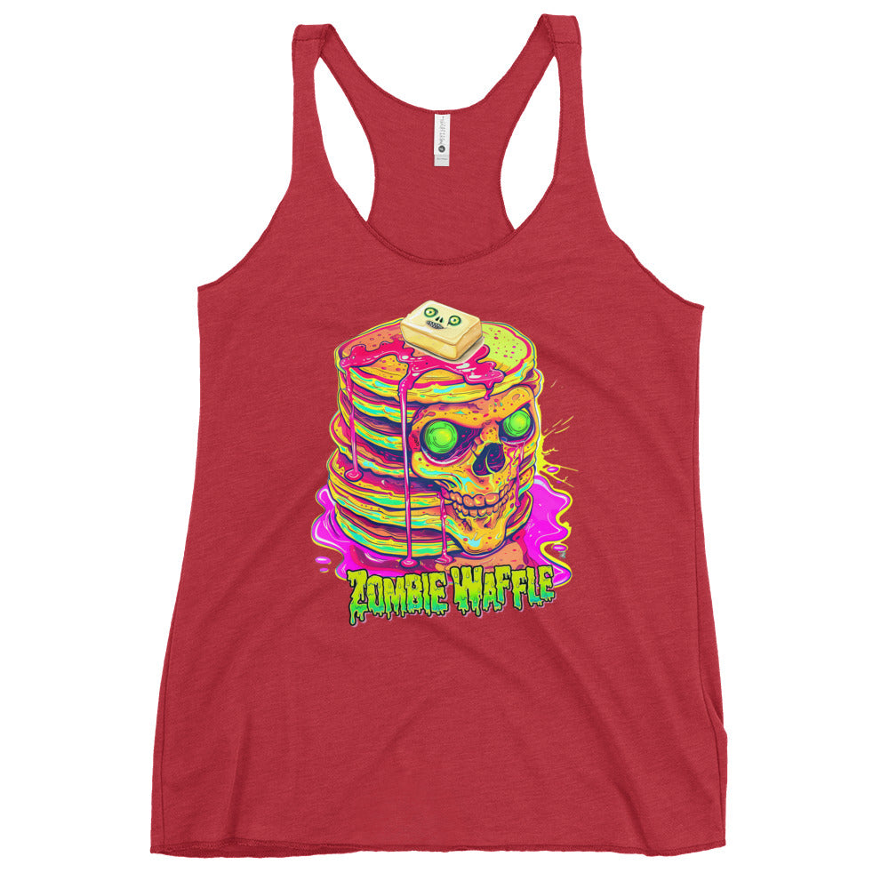 Zombie Pancakes Women's Racerback Tank