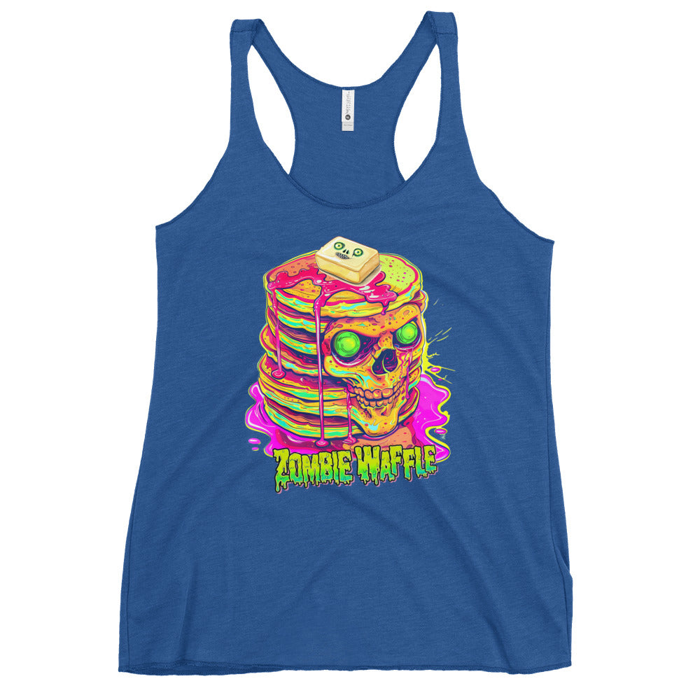 Zombie Pancakes Women's Racerback Tank