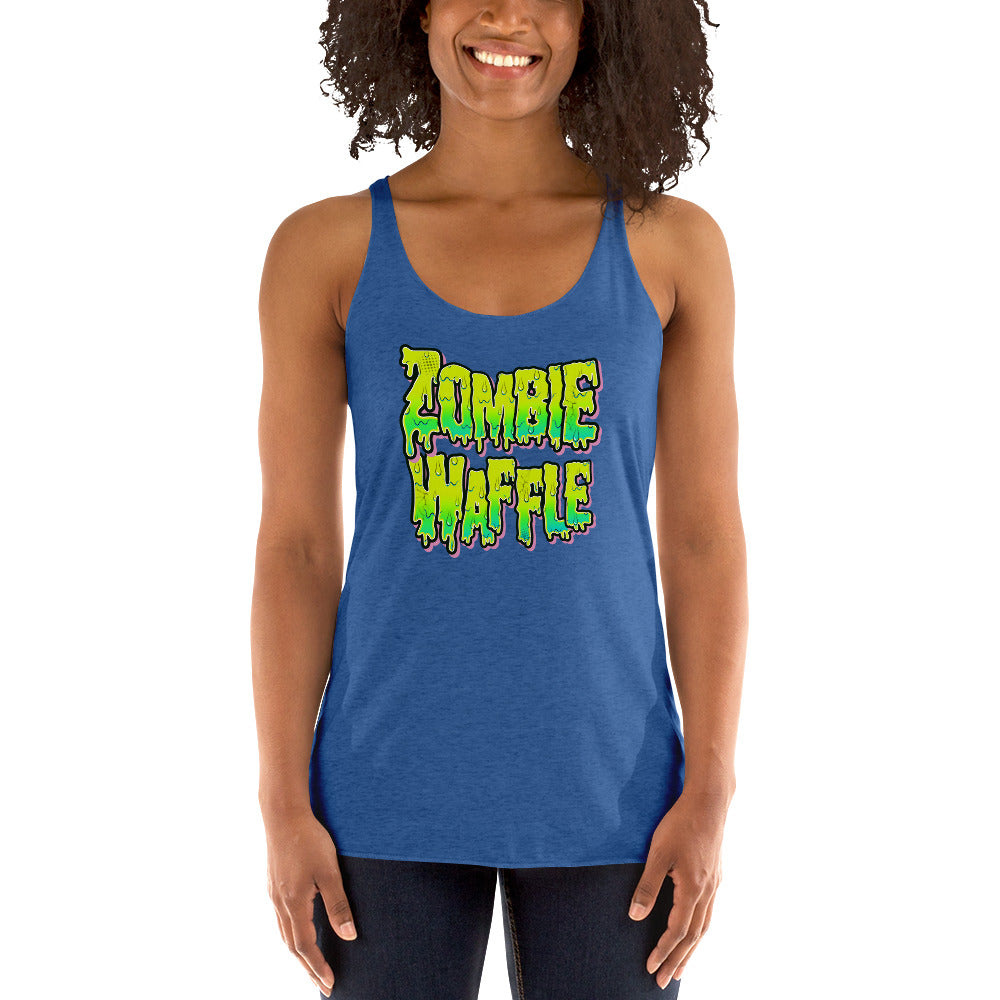 Zombie Waffle Women's Racerback Tank