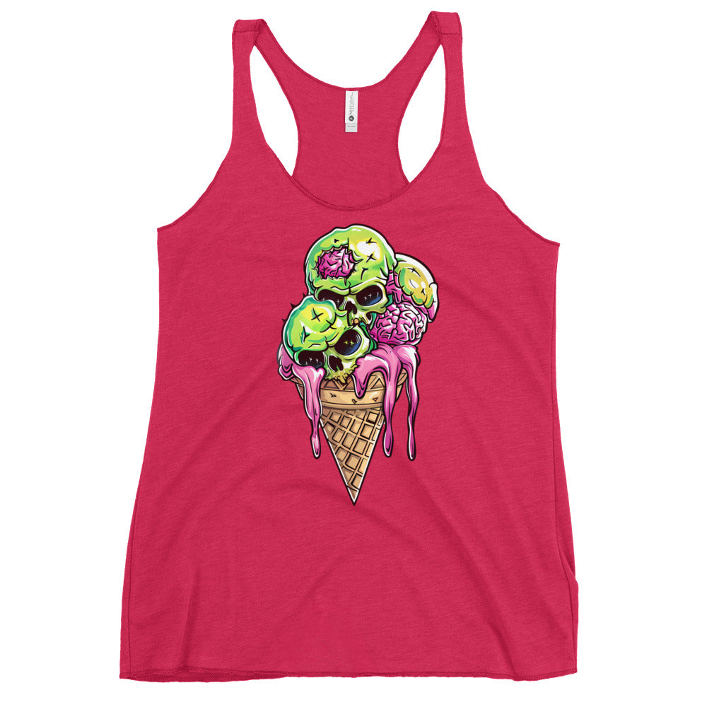 Triple Scoop Women's Racerback Tank