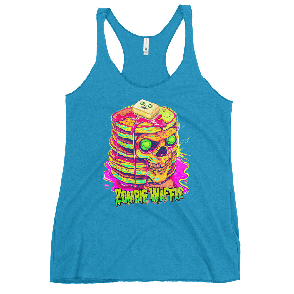 Zombie Pancakes Women's Racerback Tank