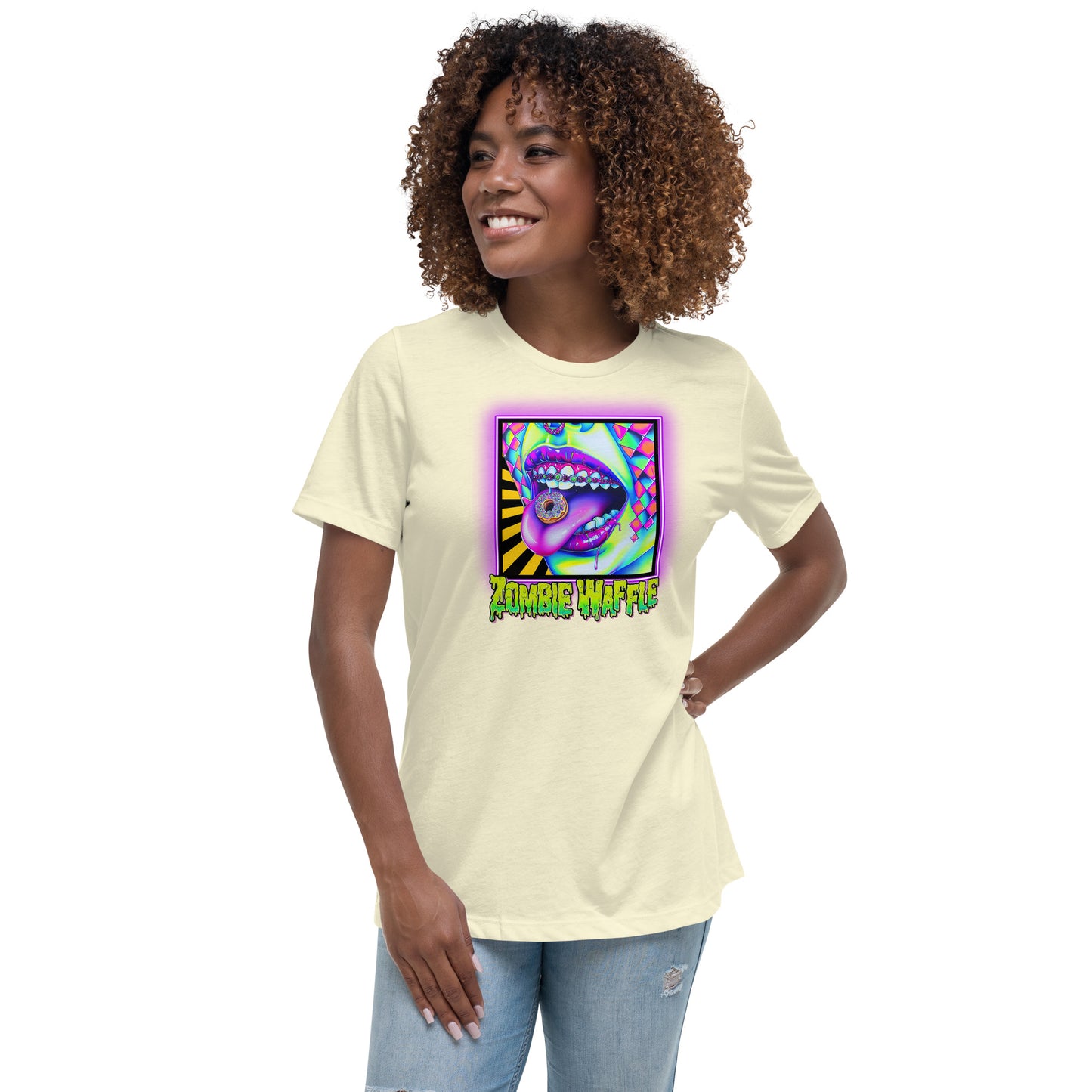 Donuts N Braces Women's Loose Fit Tee