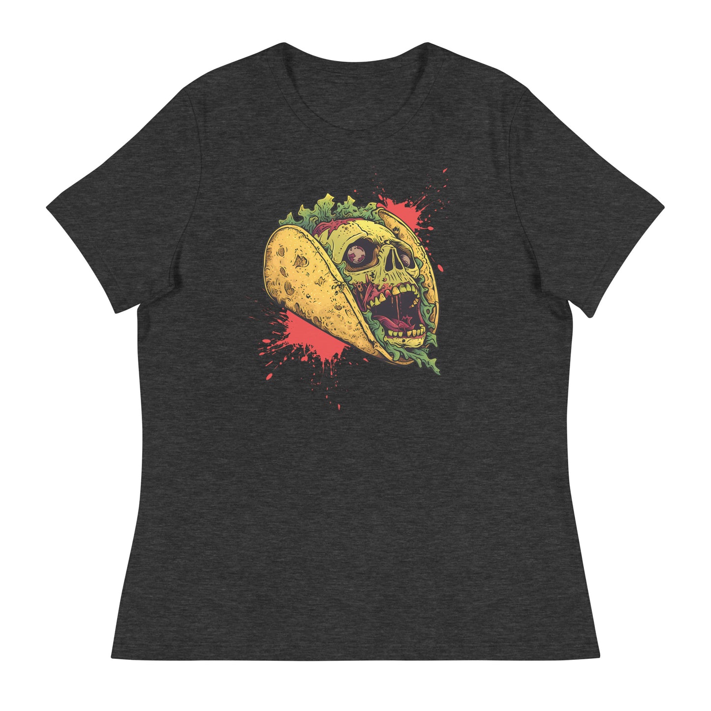 Screaming Zombie Taco Women's Loose Fit Tee