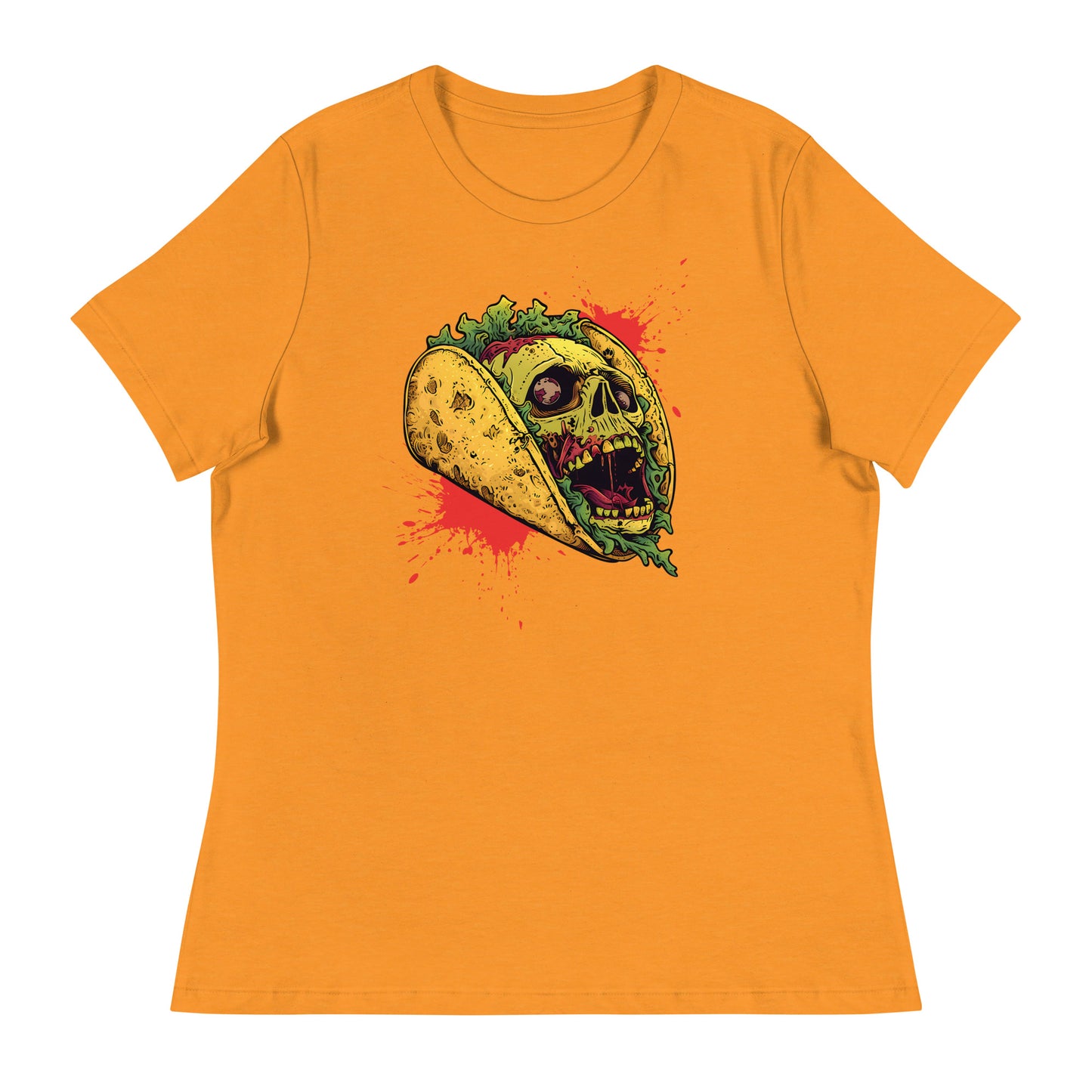 Screaming Zombie Taco Women's Loose Fit Tee