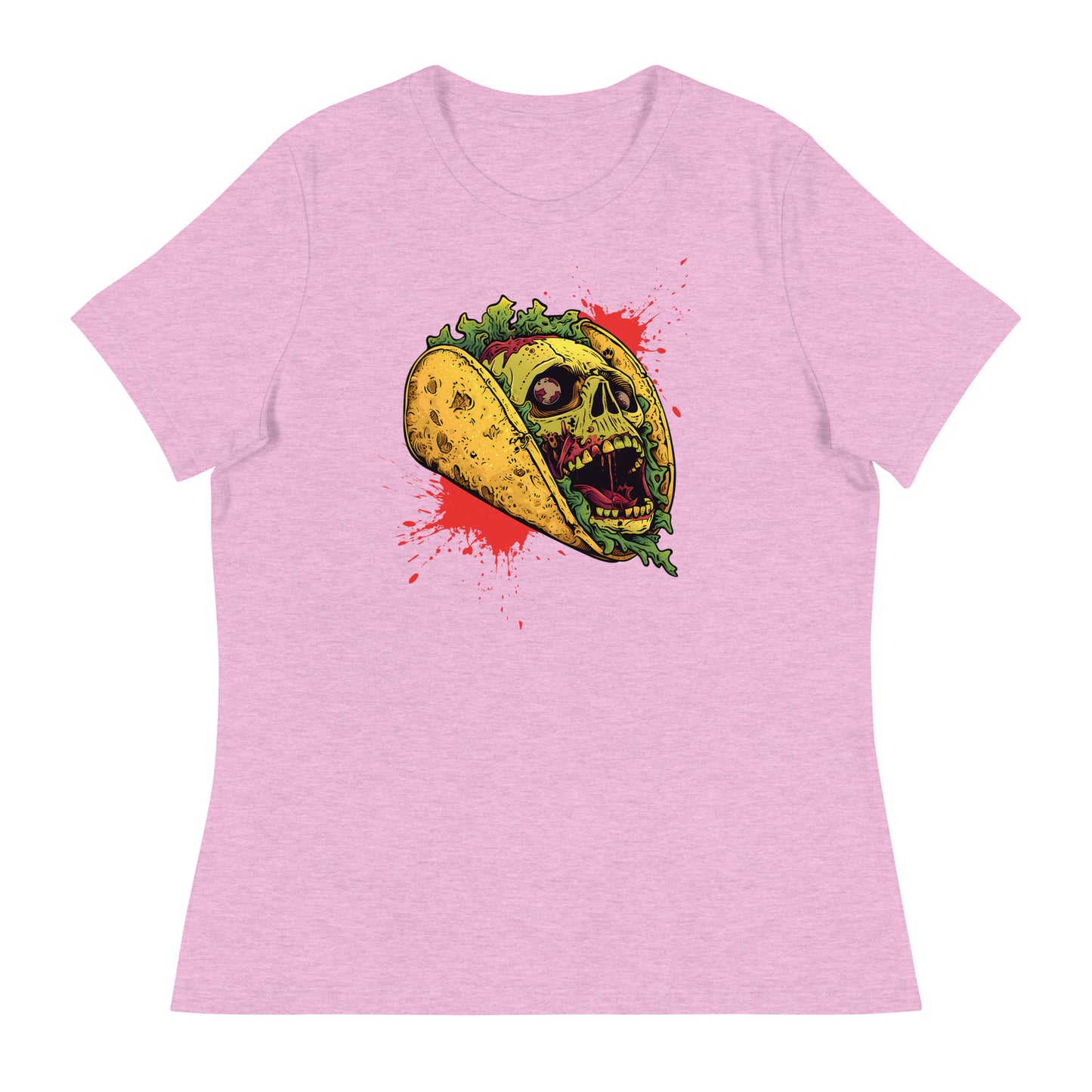 Screaming Zombie Taco Women's Loose Fit Tee