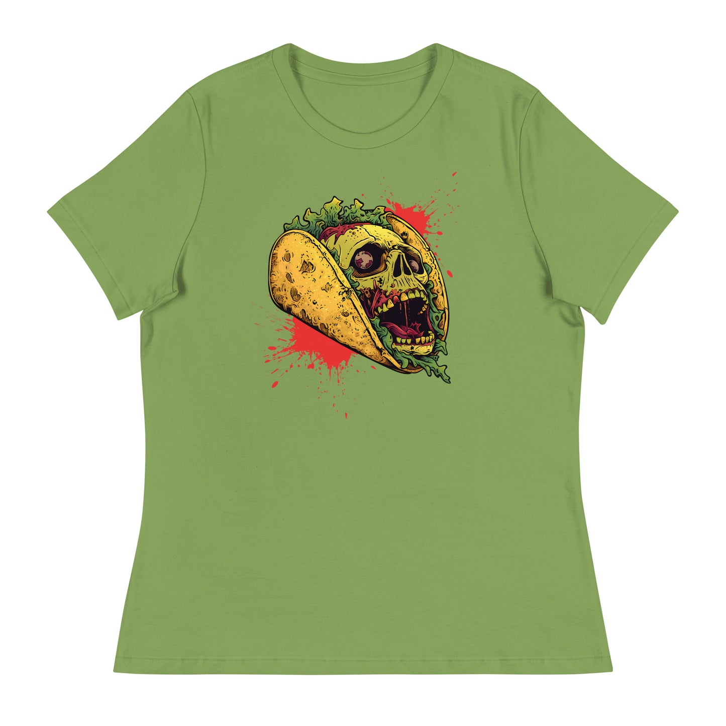 Screaming Zombie Taco Women's Loose Fit Tee