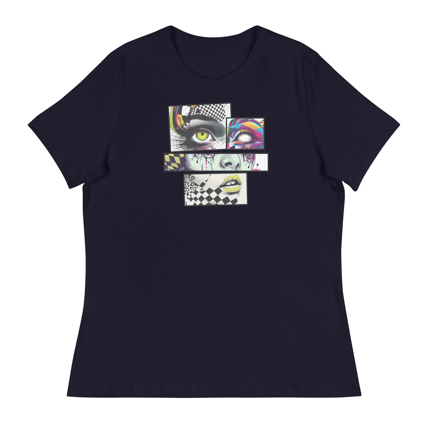 Cut & Paste Women's Loose Fit Tee