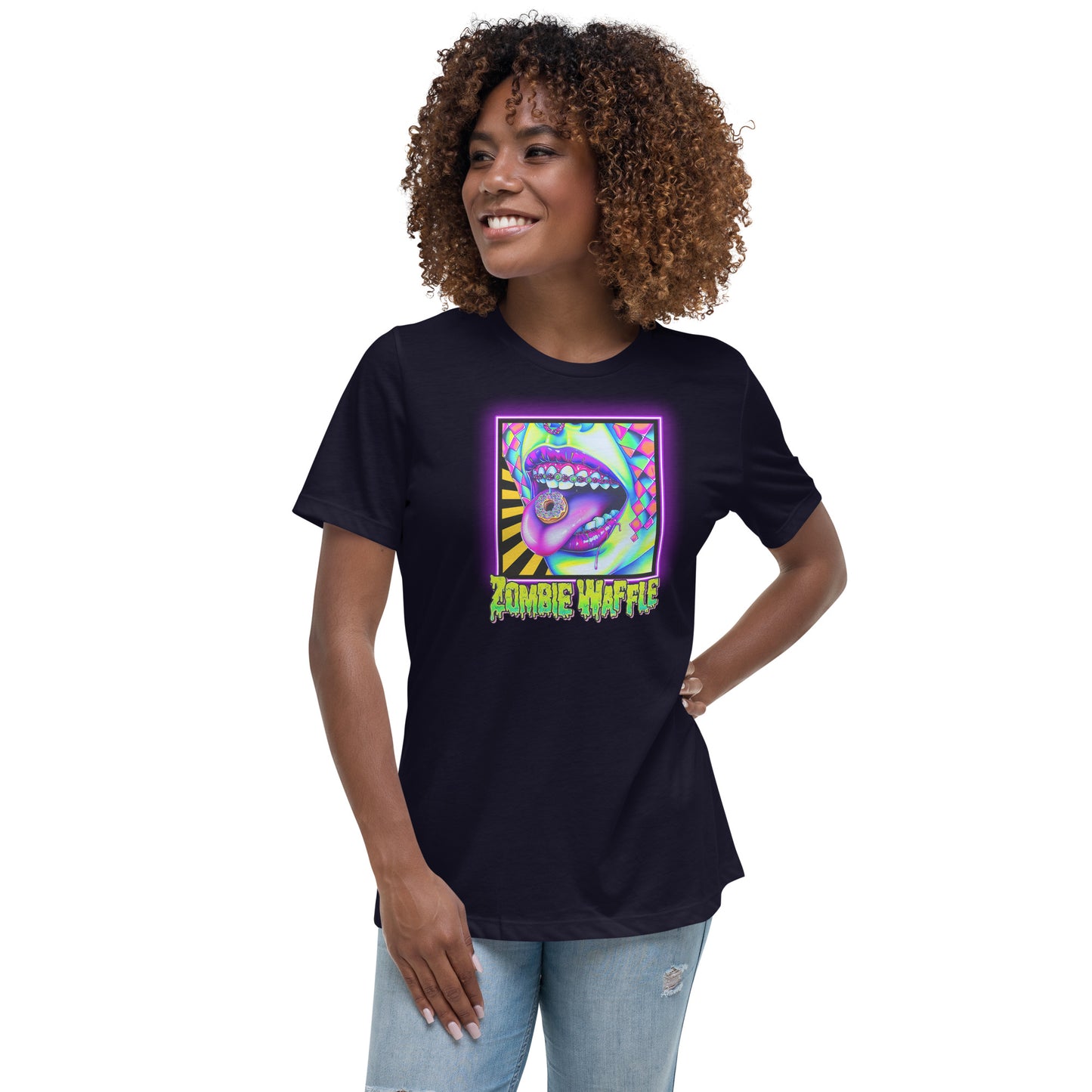 Donuts N Braces Women's Loose Fit Tee