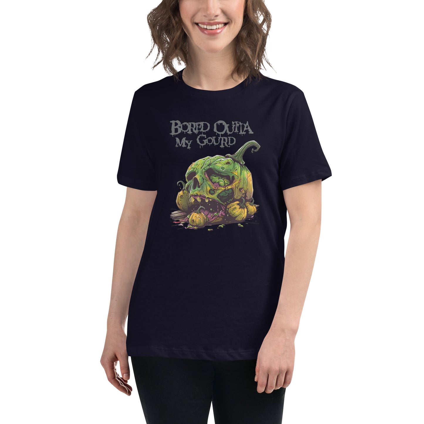 Bored Outta My Gourd Women's Loose Fit Tee