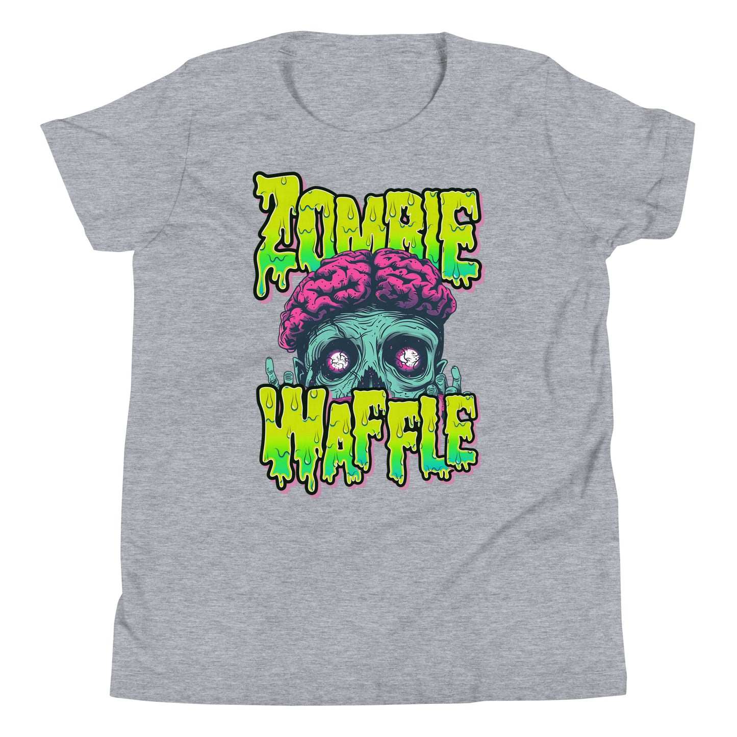 Zombie Waffle Logo Youth Tee