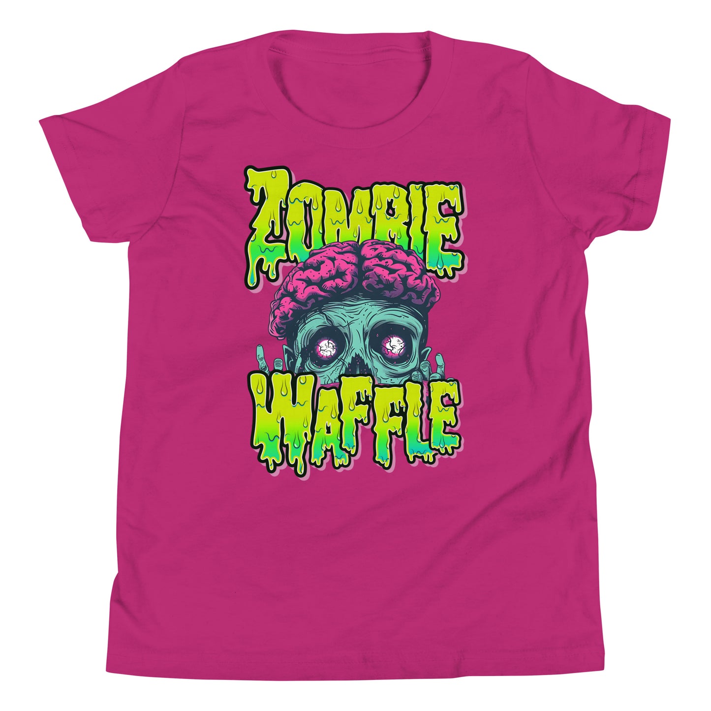 Zombie Waffle Logo Youth Tee